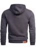 Alessandro Salvarini Hoodie Alessandro Salvarini Herren Hoodie AS294 in Anthrazit