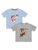 Paw Patrol 2er Pack Paw Patrol T-Shirt Oberteil Shirt kurzärmlig in blau/grau