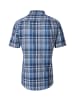 Redmond Freizeithemd Kurzarm in Blau