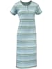 REDBEST Single-Jersey Nachthemd in hellblau/grau