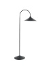 Beliani Stehleuchte SAVEGRE in Schwarz - (W) 66 x (H) 150 x (L) 40 cm