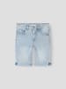 name it Shorts in Light Blue Bleached Denim