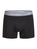 Happy Shorts Retro Boxer Jersey in grey-black-khaki