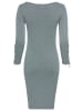 Laura Scott Strickkleid in petrol