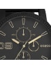 Oozoo Analog-Armbanduhr Oozoo Timepieces schwarz extra groß (ca. 48mm)
