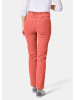 GOLDNER Kurzgröße:  Damen Jeans Slim Fit LOUISA, Stretch in papaya