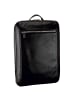 Leonhard Heyden Montreal Business-Rucksack Leder 44 cm Laptopfach in schwarz