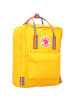 FJÄLLRÄVEN Kanken Rainbow Rucksack 38 cm in warm yellow-rainbow pattern