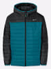 WITT WEIDEN Steppjacke in schwarz-aquapetrol