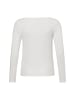 OPUS Langarmshirt Sovke in weiß