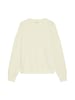 Marc O'Polo Logo-Sweatshirt loose in creamy white