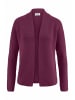 Hessnatur Hessnatur Strick Jacke Regular aus reiner Bio-Baumwolle in fuchsia