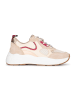 PS Poelman Sneaker "TRIANGLE" in Beige mit Kombination