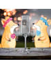 Mr. & Mrs. Panda Champagnerglas Axolotl Tequila mit Spruch in Transparent