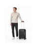 Redolz Essentials 01 4 Rollen Kabinentrolley 53 cm mit Dehnfalte black metallic