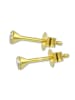 GoldDream Ohrringe Gold 333 Gelbgold - 8 Karat Glitzer Ohrstecker