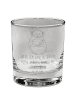 Mr. & Mrs. Panda Whiskyglas Chinchilla Blume mit Spruch in Transparent