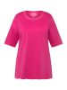 Ulla Popken Shirt in fuchsia pink