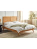 Beliani Doppelbett ISTRES in Braun - (W) 169 x (H) 120 x (L) 205 cm