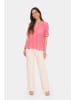 Bluse kurzarm ZannaSZ Gerade Passform in Fruit Dove