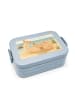 Mr. & Mrs. Panda MEPAL Bentobox Robbe Liegen Design ohne Spruch in Blau Pastell