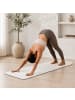 relaxdays Yogamatte in Weiß - (B)68 x (H)0,5 x (T)183 cm