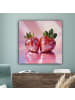 MuchoWow Leinwand Bilder Pink