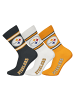 NFL Socken 6er Pack in Pittsburgh Steelers/Weiß