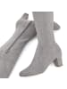 LASCANA Overkneestiefel in hellgrau