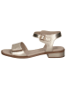 Caprice Sandalette in LT.GOLD METAL.
