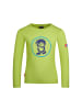 Trollkids Longsleeve "Troll" in Kiwigrün/Mystikblau