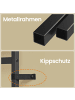 SONGMICS Nachttisch Bellah in Schwarz - (B)39.6 x (H)60.4 x (T)30 cm