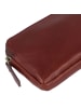Leonhard Heyden Cambridge Schlüsseletui Leder 13 cm in rotbraun