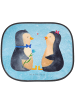 Mr. & Mrs. Panda Sonnenschutz Auto Pinguin Pärchen ohne Spruch in Eisblau