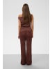 Soaked in Luxury Strickhose SLBarb Casual fit in Brown Stone