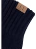normani Merino Handschuhe Glattgestrickt in Navy