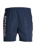 Jack & Jones Badeshorts 'Fiji Splicelogo' in dunkelblau