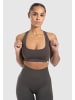 SMILODOX Sport BH Louisa in Dunkelgrau