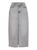 Vila Jeansrock in Light Grey Denim