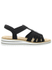 rieker Sandalen in schwarz