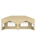 SONGMICS Pavillon Sheld in Beige - (B)300 x (H)264 x (T)600 cm