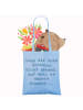 Mr. & Mrs. Panda Tasche Spruch Selbstvertrauen Strahlen mit Spruch in Sky Blue