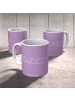 Mr. & Mrs. Panda Kaffeetasse Spruch Beamtin Heldin mit Spruch in Lavendeltraum