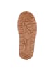 Ital-Design Stiefelette in Braun und Leo