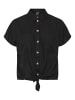 Pieces Kurzarmhemd in Black