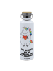 Mr. & Mrs. Panda metall trinkflasche Einhorn Herz mit Spruch in Weiß