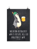 Mr. & Mrs. Panda Bild Pinguin Bier mit Spruch in Kreidetafel
