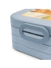 Mr. & Mrs. Panda Lunchbox Lamakopf Genervt Design mit Spruch in Blau Pastell