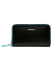 Piquadro Blue Square Geldbörse Leder 17 cm in black