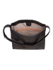 DuDu Up Schultertasche Leder 32 cm black nude